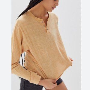 NWT Urban Outfitters Project Social T Tiff Henley Top